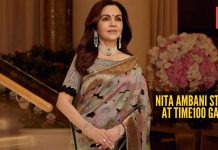 साड्यांची राणी: नीता अंबानी TIME100 गाला येथे जागतिक मंचाच्या मालकीची, गाऊनची गरज नाही.