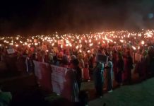 मणिपूर अशांतता: मुख्यमंत्र्यांच्या घराकडे मोर्चा काढताना आंदोलकांची पोलिसांशी चकमक