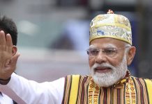 बंगालच्या पहिल्या भाजप सरकारच्या शपथविधी सोहळ्यासाठी लवकरच परतेन, असे मोदींनी प्रतिपादन केले