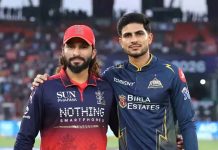 IPL 2026: गुजरात टायटन्सने रॉयल चॅलेंजर्स बेंगळुरूविरुद्ध गोलंदाजी करण्याचा निर्णय घेतल्याने पुन्हा प्रसीध कृष्ण नाही | क्रिकेट बातम्या