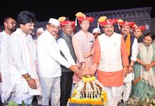 (जलयात्रा समारोप – महेश्वर) ————————————— जलयात्रेमुळे मध्यप्रदेश आणि महाराष्ट्राचे नाते अधिक दृढ झाले-मुख्यमंत्री डॉ यादव गोदा ते नर्मदा यात्रा महाराष्ट्रातील चौदा कोटी जनतेची-मंत्री बावनकुळे गोदा ते नर्मदा यात्रेतून जलसंवर्धानाचे मंधन झाले-ना.विखे पाटील